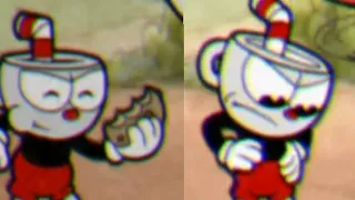 Cuphead And Mugman Eating Vs Dropping The Astral Cookie (Reaction)