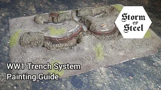 WW1 Trenches Painting Guide | Storm of Steel Wargaming