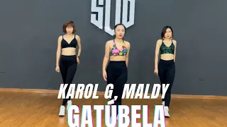 GATÚBELA - KAROL G, Maldy | Choreo Kling | Upcrew| Zumba dance fitness