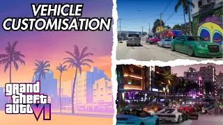 GTA VI: Vehicle Customisation - EVERYTHING We Know So Far & MORE!