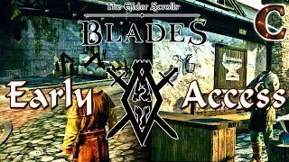 Elder Scrolls Blades, Early Access for PC in 1440p, Level 19! Main Quest (Using Galaxy S8+)