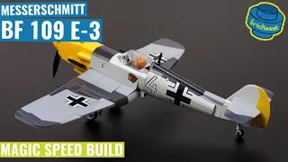 Messerschmitt BF 109 E-3 - WW2 Fighter Aircraft - COBI 5727 (Speed Build Review)