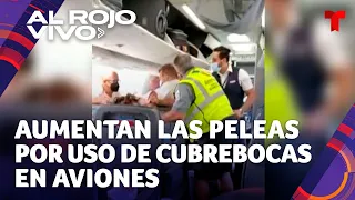 Aumentan las peleas en aviones por el uso del cubrebocas