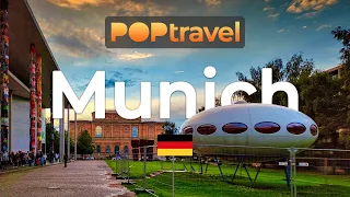 Walking in MUNICH / Germany 🇩🇪- University to Gärtnerplatz- 4K 60fps (UHD)