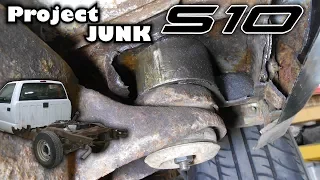 Project JUNK S10 "Rusty Front Cab Mounts"