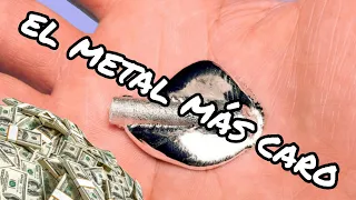 Los 5 metales mas CAROS del MUNDO🌍