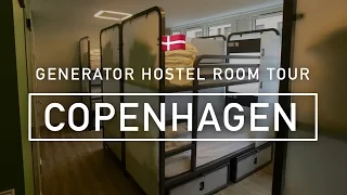 Generator Hostel Copenhagen: Room tour & first impressions (2016)