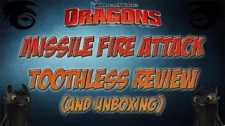 Missile Fire Attack Toothless Review And Unboxing