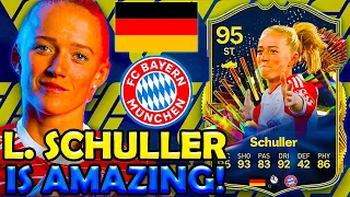 95 TOTS LEA SCHULLER IS VERY UNDERRATED IN FC 24!