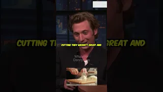 Jeremy Allen White Sucks At Cooking( The BEAR) #shorts