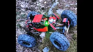 Gmade R1 Rock Buggy kit and electronics overview.
