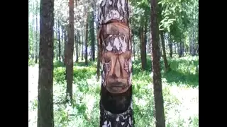 Деревянные лица Кумертау