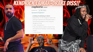 Kendrick Lamar Fires Back At Drake and J Cole Euphoria #kendricklamar #drake #jcole #reaction