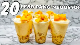 NEGOSYONG PANG MASA! TRENDING NA 20 PESO MANGO TAPIOCA !