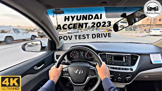HYUNDAI ACCENT 2023 | POV Test Drive | هونداي اكسنت 2023 | TheCars IDrive