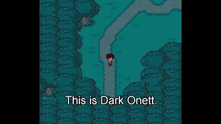 What is actually in Dark Onett in the Earthbound: Halloween Hack?