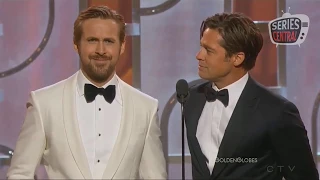 Ryan Gosling non vuole presentare con Brad Pitt i Golden Globes | SUB ITA