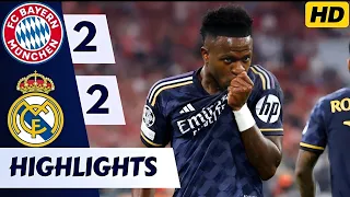 Bayern Munich vs Real Madrid (2-2) | All Goals & Extended Highlights | UEFA Champions League 2023/24