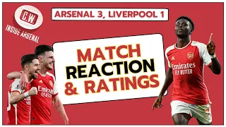 JORGINHO MASTERCLASS!!! Arsenal 3, Liverpool 1 - Match reaction and player ratings