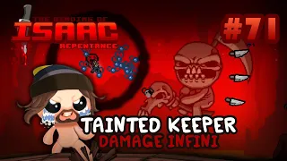 Tainted Keeper Damage Infini - Isaac Repentance No Reset #71