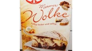 From Germany: Dr. Oetker Marmor-Wolke Preparation & Review