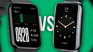 MI BAND 8 PRO vs MI BAND 7 PRO, o que muda? - QUAL VALE MAIS A PENA?