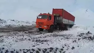 Зимник перевал Сасыр