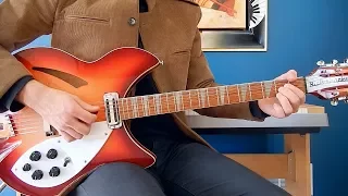 The Beatles - I Need You - Guitar Cover - Rickenbacker 360/12C63 - Gibson J-160E