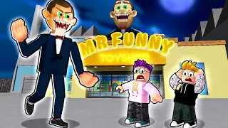 Can We Escape ROBLOX MR FUNNY'S TOYSHOP!? (OBBY)