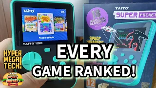 EVERY Game Ranked on the Super Pocket Taito Edition!