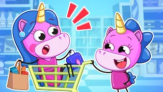 Хочу Бути Дорослою! | Малятко в Супермаркеті 🏪🛒 | Крихітка Мімі 🦄 | Мультики українською