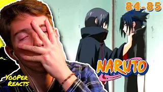 I DON'T LIKE THIS ITACHI GUY... 🙄 Naruto Episodes 84-85 [REACTION!]