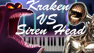 Siren Head VS Kraken (Music Battle)