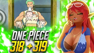 LOOK AT ALL THESE BABIES!! | One Piece Episode 318/319 Reaction