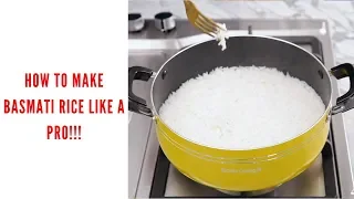 How To Cook Basmati Rice LIKE A PRO - ZEELICIOUS FOODS