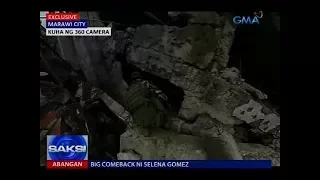 Mga sikretong lagusan ng Maute-ISIS na nagpahirap sa mga sundalo, napasok ng GMA News