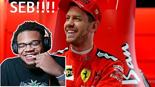 MR SEB!!! American Reacts To Sebastian Vettel 9 Mins Of Laughter