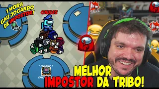 1 HORA DE GAULES JOGANDO DE IMPOSTOR NO AMONG US! (ULTIMAS PARTIDAS JOGADAS!)