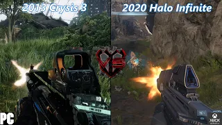 Halo Infinite 2020 VS Crysis 3 2013 Graphics Comparison