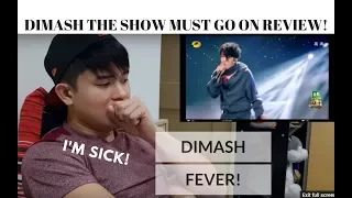 [REACTION] DIMASH FEVER! smashin QUEEN's The Show Must Go On | #JANGReacts