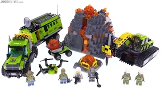 LEGO City Volcano Exploration Base review! 60124