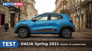 TEST | 2021 Dacia Spring Electric | polhodinový špeciál | Motoring TA3