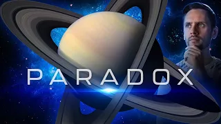 Saturn's rings paradox