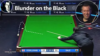 On the Brink of Defeat for a Blunder | Ronnie O'Sullivan vs Dominic Dale | 2019 Scottish Open