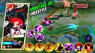 CHOU MONTAGE FREESTYLE MOMENTS 2023 / Outplay / Highlights / Immune / Damage / Chou Montage 40 MLBB