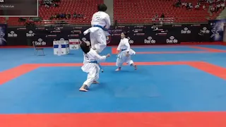 Konya 2022 - "ANAN KATA" Japan vs Egypt - Female Kata Team - WKF - Karate Championship