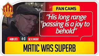 RICKY! MATIC SUPERB! Manchester United 4-0 AZ Alkmaar Fancam