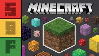 Ranking EVERY Minecraft Block