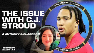 Mina Kimes: Bryce Young is a 'lock' at No. 1 + What's wrong with C.J. Stroud? | Paul Finebaum Show