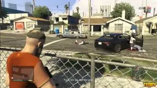 GTA 5: Walkthrough Part 26 [720p HD] Hood Safari - Grand Theft Auto V Playthrough [PS3] Live-